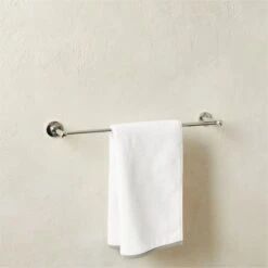 Boule-Inspired Polished Nickel Towel Bar 18" -Nesto Store BouleInspPlhdNklTwlBr18inROF21