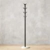Boulevard Black And Marble Coat Rack