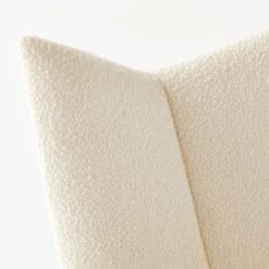 Bowtie Cream Boucle Office Chair Model 3002 -Nesto Store BowtieMd3002CrmBclOfcChrAVSSF21