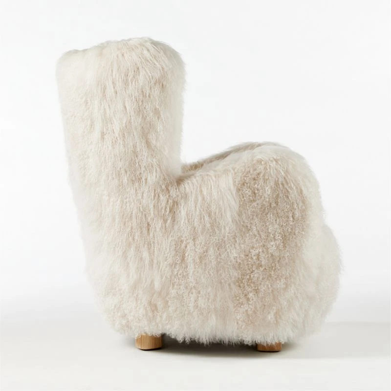 Bozzi Mongolian Sheepskin Chair 11 Bozzi Mongolian Sheepskin Chair - Image 9
