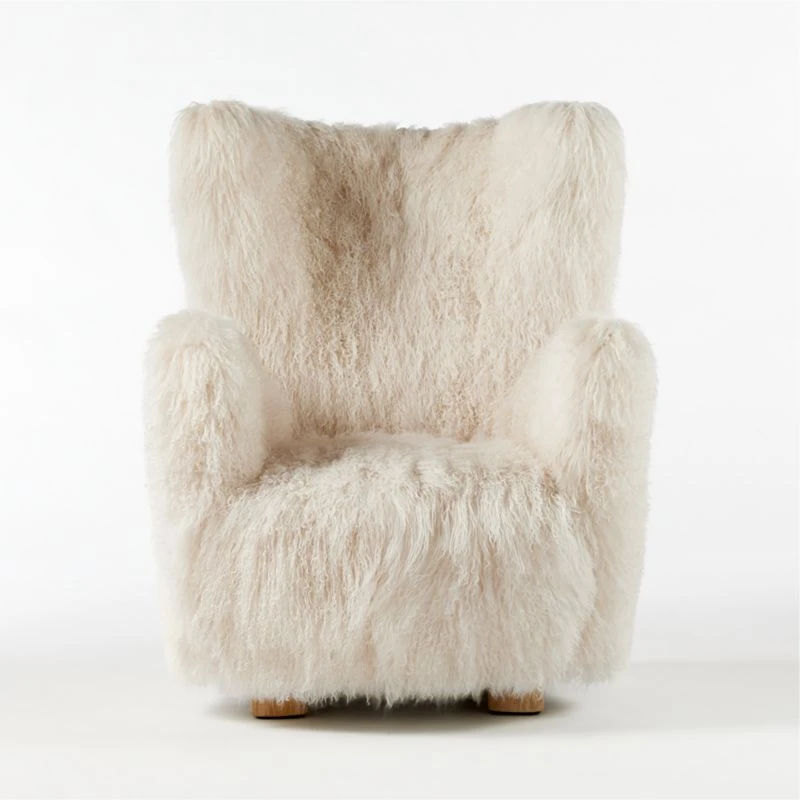 Bozzi Mongolian Sheepskin Chair 9 Bozzi Mongolian Sheepskin Chair - Image 7
