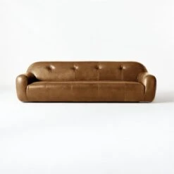 Brace Leather Tufted Sofa -Nesto Store BraceTbccLthrSofaDakotaSOSSS21