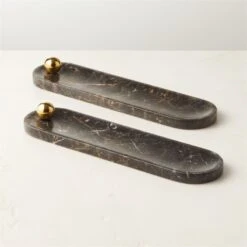 Brix Golden Black Marble Incense Burner 10 Brix Golden Black Marble Incense Burner -Nesto Store BrixBlkGldnMrblIncnsBrnrAV2SHF22