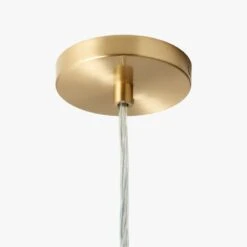 Bruna Walnut Wood And Linen Pendant Light -Nesto Store BrunaPendantSSS22