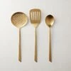 Brushed Gold Cooking Utensils 2 Brushed Gold Cooking Utensils -Nesto Store BrushedGoldUtensilsS3SHF19