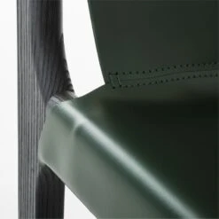 Burano Green Leather Sling Counter Stool Set Of 2 -Nesto Store BuranoCntrStoolGreenAVSSF22