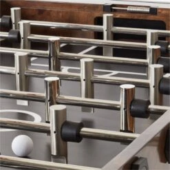 Burl Wood Foosball Table -Nesto Store BurlFoosballTableAV3SSF22