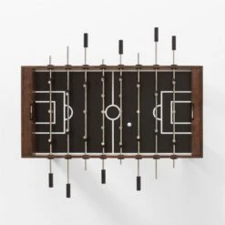 Burl Wood Foosball Table -Nesto Store BurlFoosballTableAV4SSF22