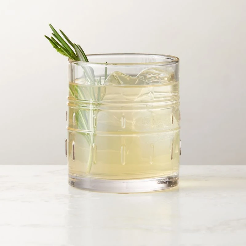 Bushi Nenge Clear Double Old-Fashioned Glass 4 Bushi Nenge Clear Double Old-Fashioned Glass - Image 2