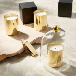 Brass USB Candle Lighter -Nesto Store CB2CoreScentedCandleCllctnPCF21