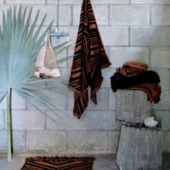 Onca Tawny And Black Bath Mat 24"x36" -Nesto Store CB2FA21 KD 7A 1538 OC21 1x1