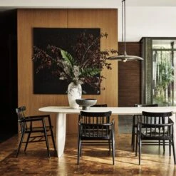 Spigolo Extra-Large Bleached Oak Dining Table -Nesto Store CB2FA22 26A Hero 1