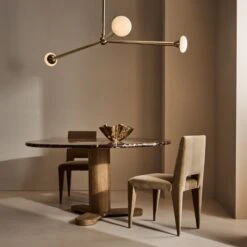 Adorn Brass Abstract Bowl -Nesto Store CB2FA22 38B V1 2