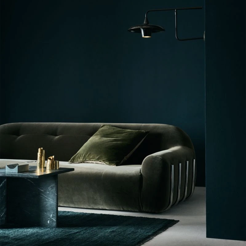 Kada Handknotted Viscose Green Area Rug 5'x8' 7 Kada Handknotted Viscose Green Area Rug 5'x8' - Image 5