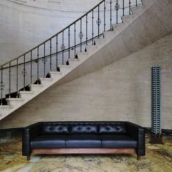 Marconi 3-Seater Tufted Black Leather Sofa 12 Marconi 3-Seater Tufted Black Leather Sofa -Nesto Store CB2FA22 FR 04 V1