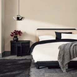 Materia Polished Nickel Dome Pendant Light -Nesto Store CB2FA22 PR GF 06A hero 1