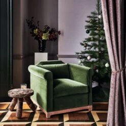 Jaxx Red Marble Side Table Short -Nesto Store CB2HOL21 03A heroOC21 1x1