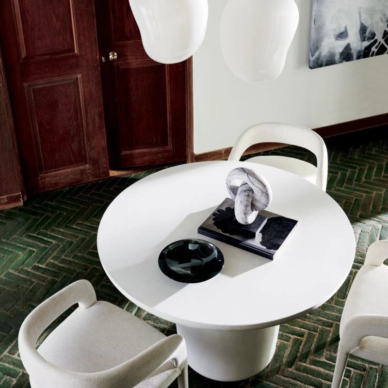 Lisette White Dining Armchair Set Of 4 6 Lisette White Dining Armchair Set Of 4 - Image 4