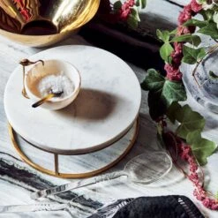 Miles Marble Serving Bowl -Nesto Store CB2HOL21 14B heroOC21 1x1