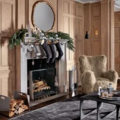 Maddox Polished Stainless Steel And Acrylic Fireplace Tools Set Of 3 -Nesto Store CB2HOL22 16A V2