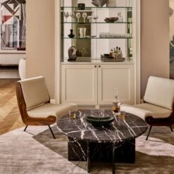 Reve Oval Fluted Green Marble Bowl -Nesto Store CB2PH23 BAR 044 HERO 1