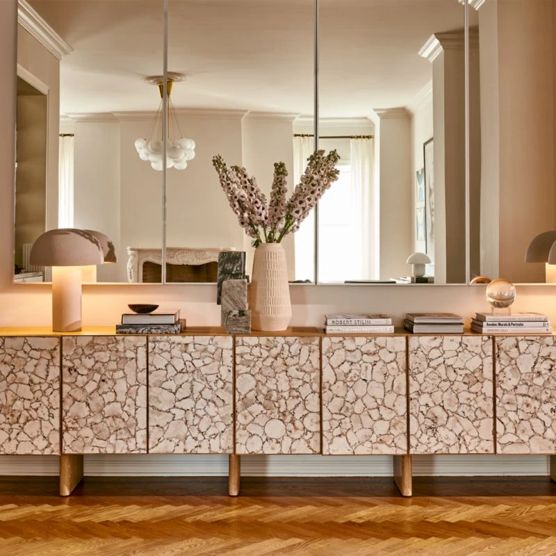 Domitia Textured Ivory White Vase Tall 6 Domitia Textured Ivory White Vase Tall - Image 4