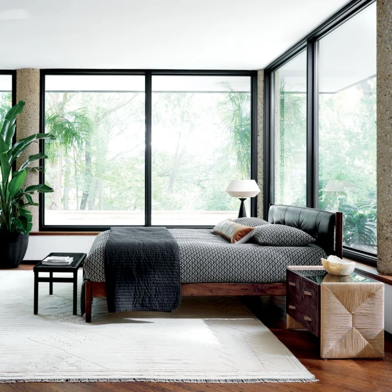 Paxton Linen Garment Washed Black Standard Shams Set Of 2 7 Paxton Linen Garment Washed Black Standard Shams Set Of 2 - Image 5