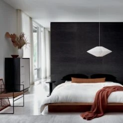 48"x12" Artigo Brown Leather Throw Pillow With Down-Alternative Insert -Nesto Store CB2SP22 22A