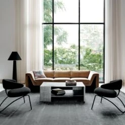 Polar Black Cement Floor Lamp -Nesto Store CB2SP22 24A V1