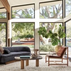 Anacapa Saddle Leather Lounge Chair -Nesto Store CB2SP22 LF 3A RS chair