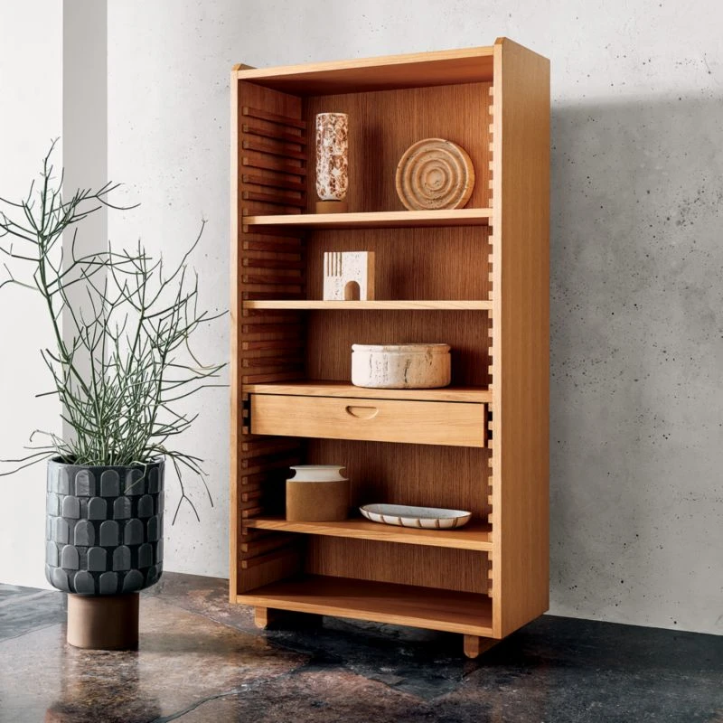 Ventura White Oak Bookcase 4 Ventura White Oak Bookcase - Image 2