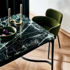 Azalea Green Velvet Dining Armchair 12 Azalea Green Velvet Dining Armchair -Nesto Store CB2SP22 PR 06B hero