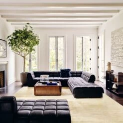 Sommet Brown Oak Console Table -Nesto Store CB2SP23 02A Hero 1