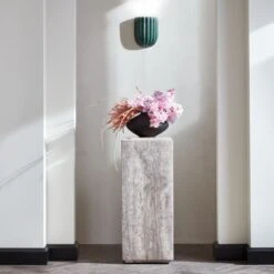 Cusco Textured Black Terracotta Vase -Nesto Store CB2SP23 18A3 v1 RET