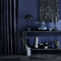 Azure Round Blue Ceramic Vase 13 Azure Round Blue Ceramic Vase -Nesto Store CB2SP23 PR 08A hero 1