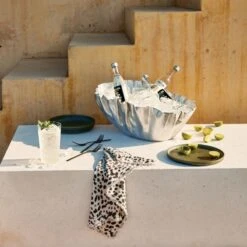 Drift Green Pasta Bowl With Reactive Glaze -Nesto Store CB2SU22 02B v1 RET