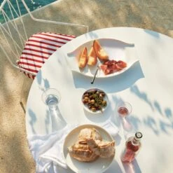 Eyelet White Linen Napkin -Nesto Store CB2SU22 17D v2 RET 2