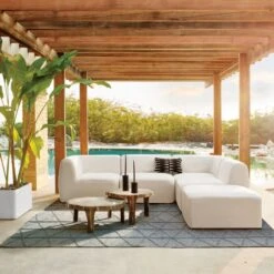 Boka Rectangular Black Indoor/Outdoor Planter -Nesto Store CB2SU22 19B v2 RET