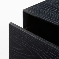 Cantar 4-Drawer Cerused Black Oak Dresser 17 Cantar 4-Drawer Cerused Black Oak Dresser -Nesto Store CantarCrsdOakLowDresserAVSSS23