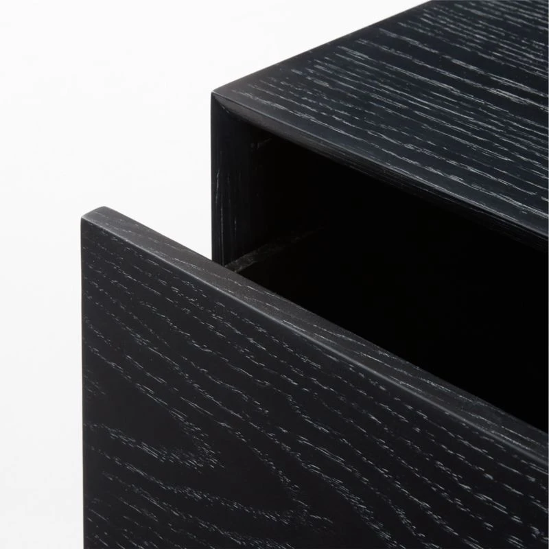 Cantar 4-Drawer Cerused Black Oak Dresser 10 Cantar 4-Drawer Cerused Black Oak Dresser - Image 8