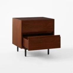 Cardiff 2-Drawer Wood Nightstand -Nesto Store CardiffNightstand3QAVSSS23