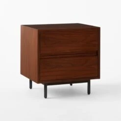 Cardiff 2-Drawer Wood Nightstand -Nesto Store CardiffNightstand3QSSS23