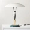 Caro Black And White Metal Table Lamp -Nesto Store CaroTableLampSHS23