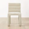 Castell Cream Channel Tufted Dining Chair -Nesto Store CastellTftdDiningChrSsmSHF22