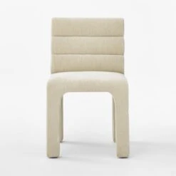 Castell Cream Channel Tufted Dining Chair 11 Castell Cream Channel Tufted Dining Chair -Nesto Store CastellTftdDiningChrSsmSOSSF22