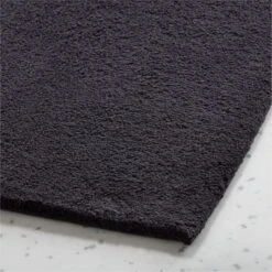 Chase Organic Cotton Black Bath Mat 24"x36" 7 Chase Organic Cotton Black Bath Mat 24"x36" -Nesto Store ChaseOrgCttnBlkBathMatAVSHF21