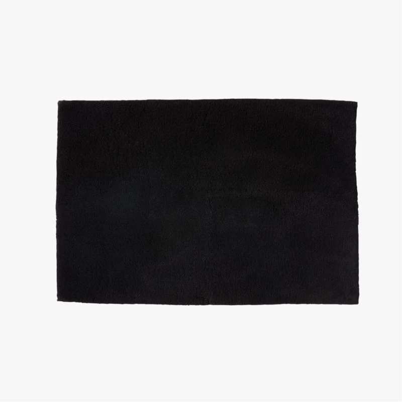Chase Organic Cotton Black Bath Mat 24"x36" 3 Chase Organic Cotton Black Bath Mat 24"x36"