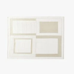 Chayne Handknotted Viscose White Area Rug 9'x12'