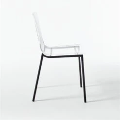 Chiaro Clear Chair Black Set Of 4 13 Chiaro Clear Chair Black Set Of 4 -Nesto Store ChiaroBlackChairSDF20