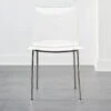Chiaro Clear Chair Nickel -Nesto Store ChiaroChairNickelSHF19 1x1